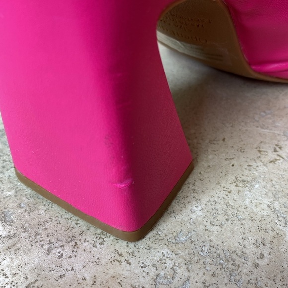 Open Edit Chunky Heeled Mules Size 5 - Picture 8 of 13